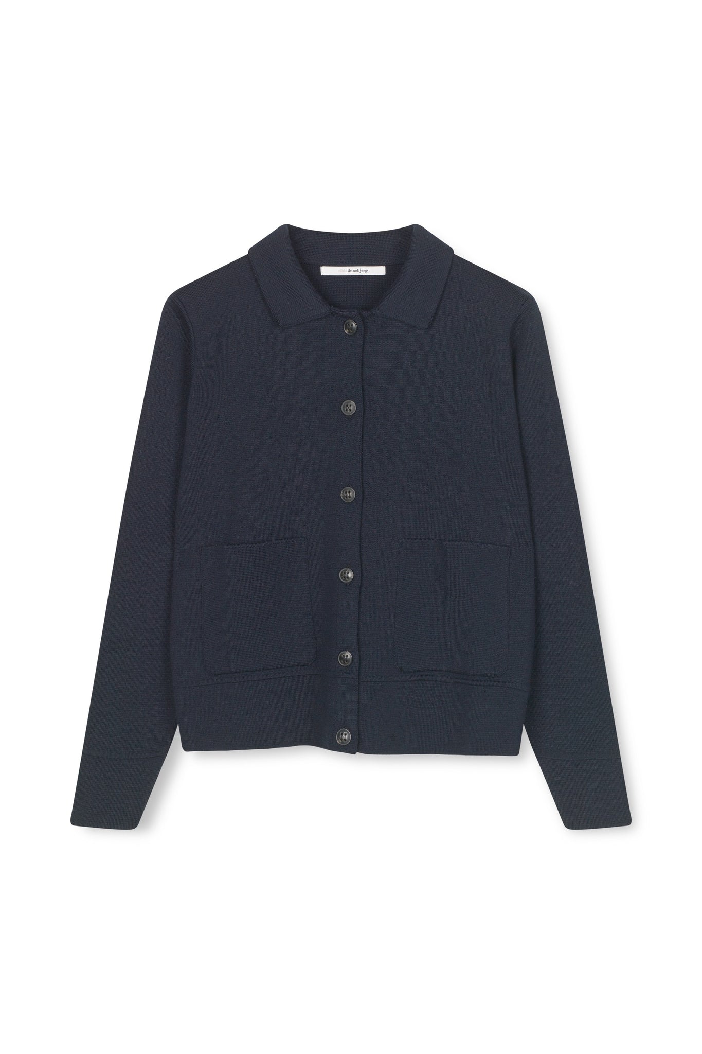 Sibin Linnebjerg Kaja Strik Cardigan - Navy