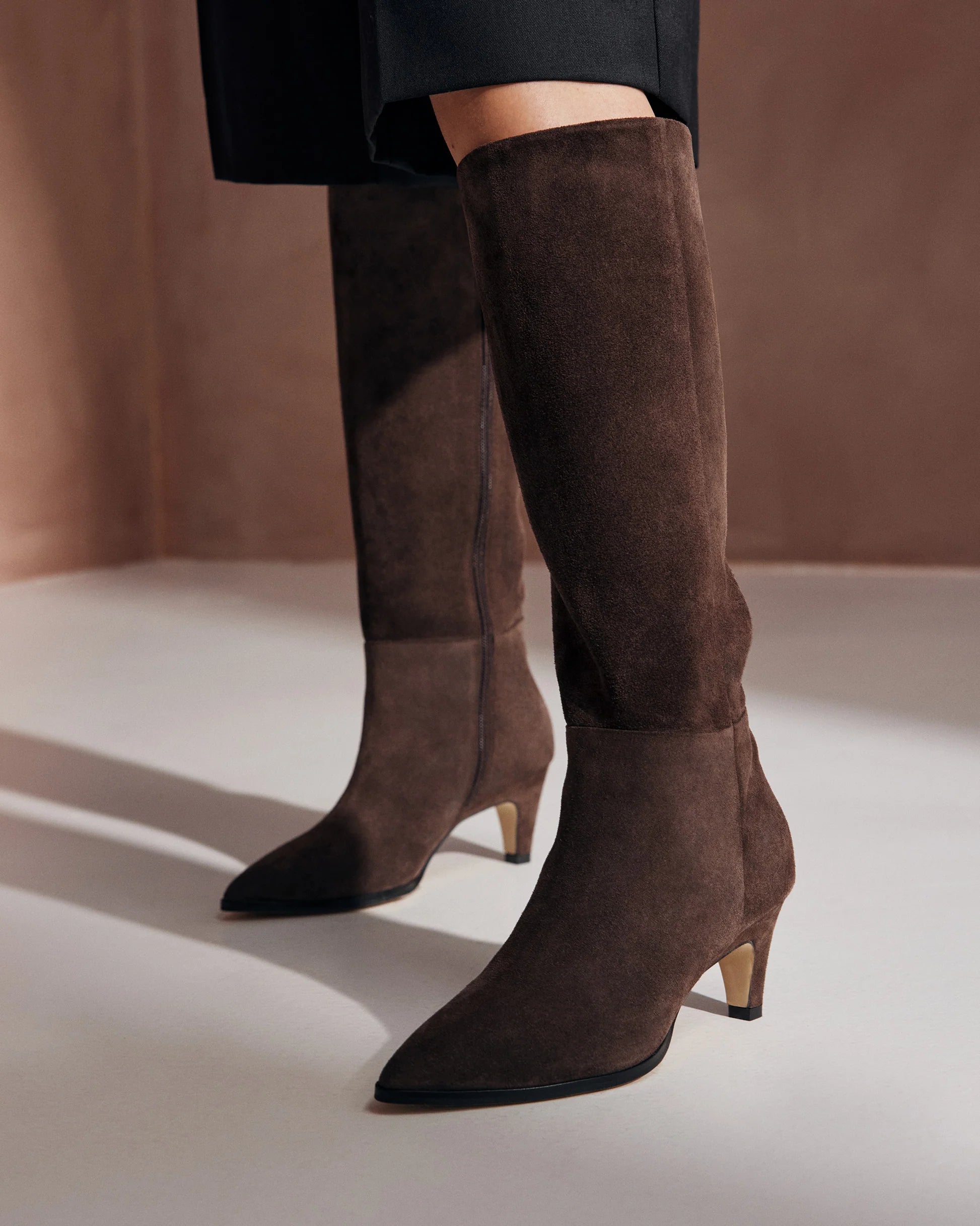 Via Vai Lina Perri High Boots - Brown