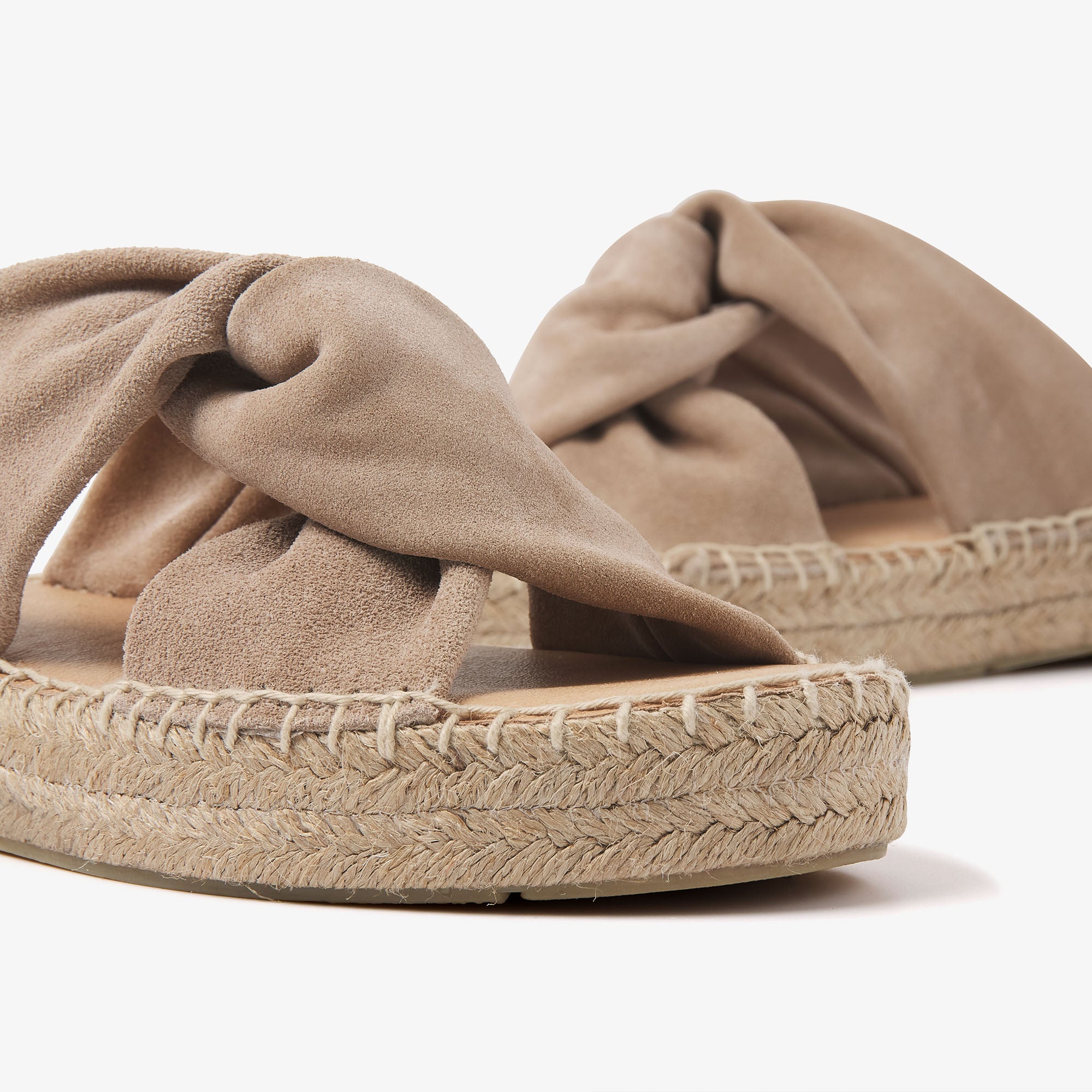 Via Vai Mondi Luz Sierra Noisette Slippers - Beige