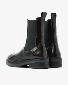 Via Vai Lucia Gina Chelsea Boots - Eris Mustang Brown