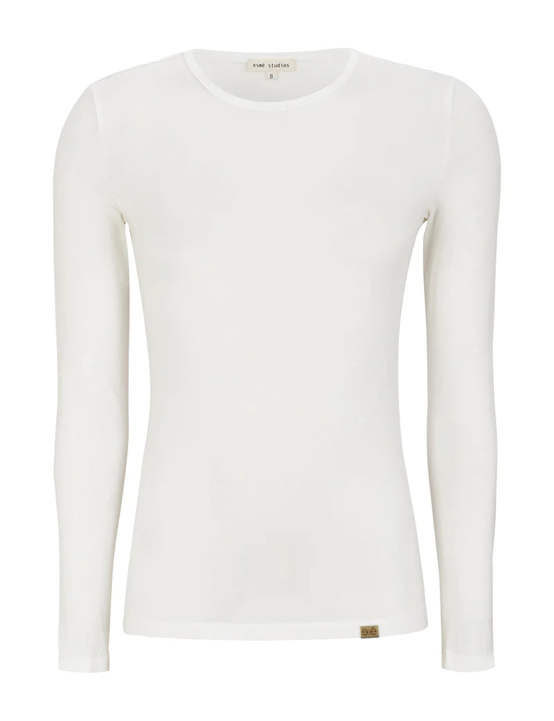 Esme´ Studios ESPenelope Slim Fit T-Shirt - White