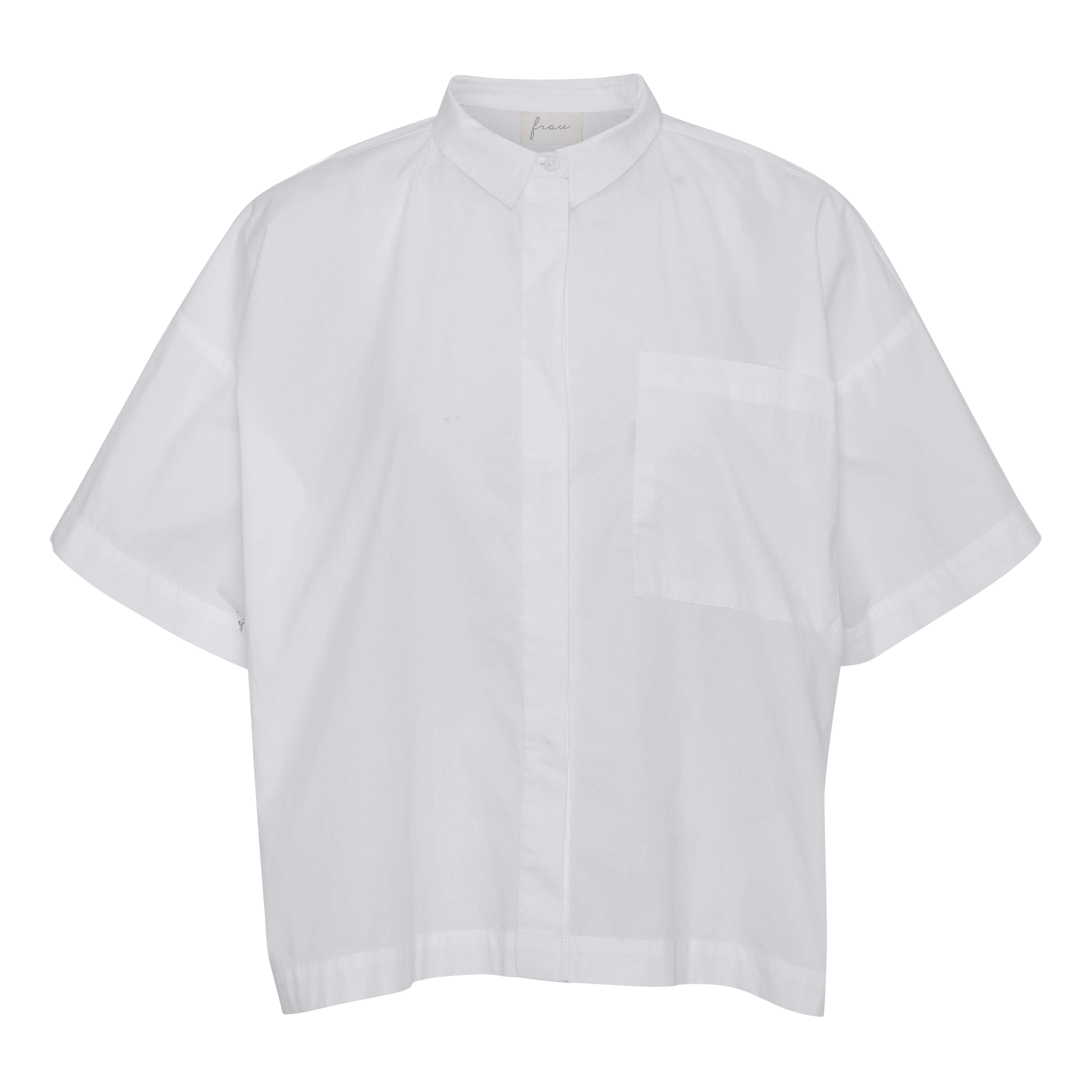 Frau Nice SS Shirt - Bright White